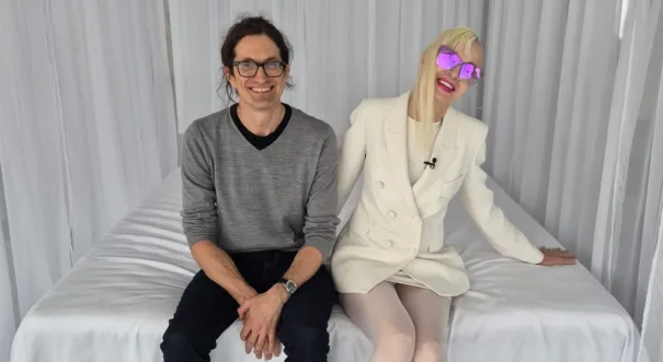 Anthony Noack junto a Mery Crystal Ra