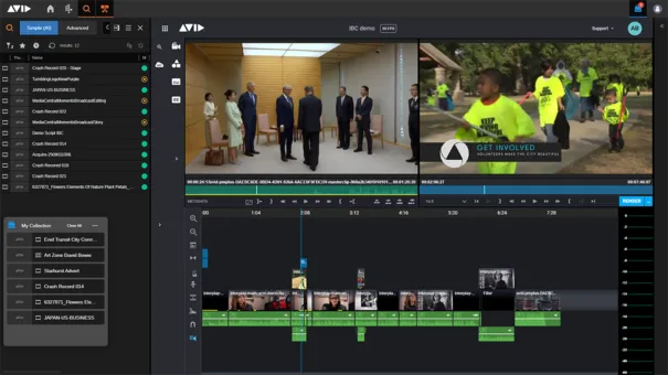 Avid Content Core - IA Agéntica - IBC 2026