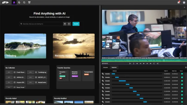 Avid Content Core - IA Agéntica - IBC 2026