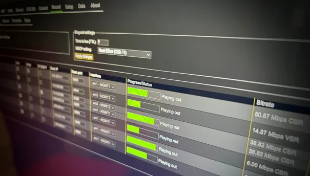 Bridge Technologies - TS Playout - VB330 - VB220