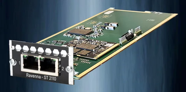 NTP Technology - DAD - Tarjeta ST-2110-30-Ravenna-IP